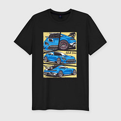 Футболка slim-fit Mercedes-Benz AMG GT Black Series, цвет: черный