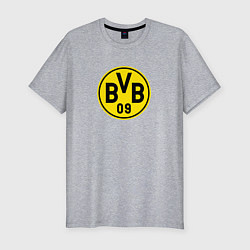Футболка slim-fit Borussia fc sport, цвет: меланж
