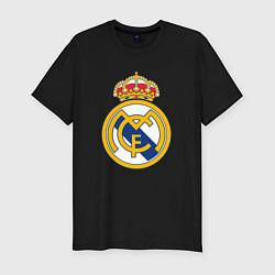 Футболка slim-fit Real madrid fc sport, цвет: черный