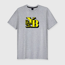 Футболка slim-fit Young Boys sport fc, цвет: меланж