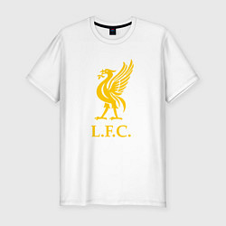 Футболка slim-fit Liverpool sport fc, цвет: белый