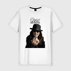 Футболка slim-fit Ozzy Osbourne fist, цвет: белый