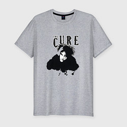 Футболка slim-fit The Cure - Robert Smith, цвет: меланж