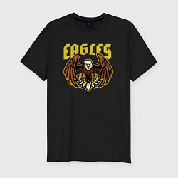 Мужская slim-футболка Eagles