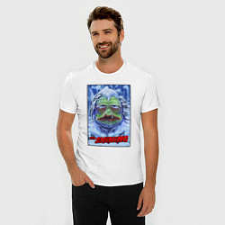 Футболка slim-fit Pepe Nicholson, цвет: белый — фото 2