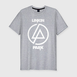 Футболка slim-fit Linkin Park logo, цвет: меланж