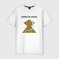 Футболка slim-fit Depeche Mode - A broken frame october tour, цвет: белый