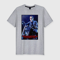 Футболка slim-fit T2 - Arnold, цвет: меланж