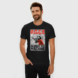 Футболка slim-fit RATM - curly vocalist, цвет: черный — фото 2
