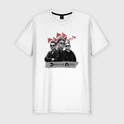 Футболка slim-fit Depeche Mode - a band spirit tour, цвет: белый