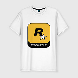 Футболка slim-fit Rockstar, цвет: белый