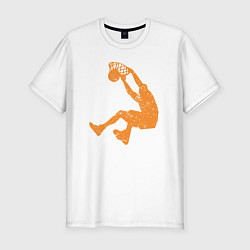 Футболка slim-fit Shaq dunk, цвет: белый