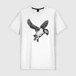 Футболка slim-fit Тупик в полёте, цвет: белый