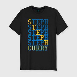 Футболка slim-fit Steph Curry, цвет: черный