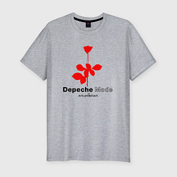 Футболка slim-fit Depeche Mode - Violator album logo, цвет: меланж