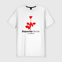Футболка slim-fit Depeche Mode - Violator album logo, цвет: белый