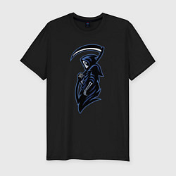 Футболка slim-fit Grim reaper, цвет: черный