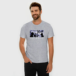 Футболка slim-fit Depeche Mode - PTA tour, цвет: меланж — фото 2