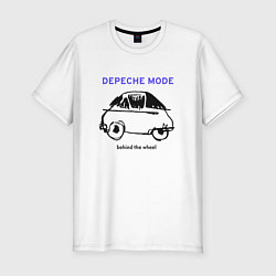 Футболка slim-fit Depeche Mode - Behind the wheel, цвет: белый