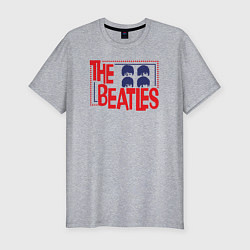 Футболка slim-fit The Beatles Star, цвет: меланж