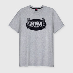 Футболка slim-fit Martial arts, цвет: меланж