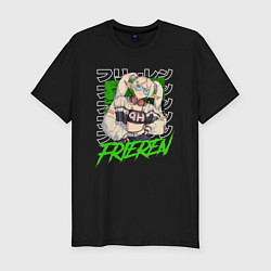 Футболка slim-fit Frieren mage elf, цвет: черный