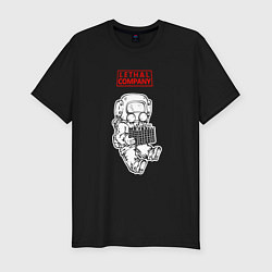 Футболка slim-fit Lethal Company: Worker, цвет: черный