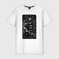 Футболка slim-fit Nirvana на сцене, цвет: белый