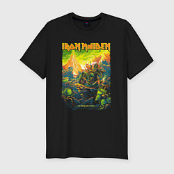 Футболка slim-fit Iron Maiden The Waiting On The Wall, цвет: черный