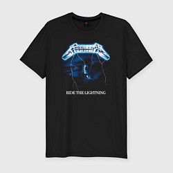 Футболка slim-fit Metallica Ride the Lightning, цвет: черный