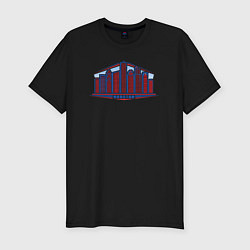 Футболка slim-fit USA Houston, цвет: черный