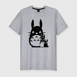 Футболка slim-fit Totoros, цвет: меланж