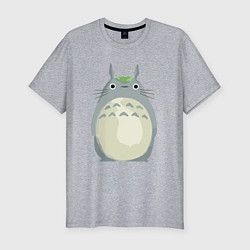 Футболка slim-fit Neighbor Totoro, цвет: меланж