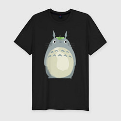Футболка slim-fit Neighbor Totoro, цвет: черный
