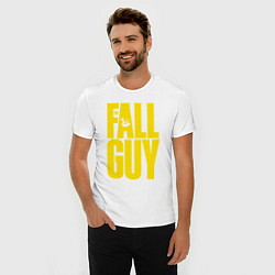 Футболка slim-fit The fall guy logo, цвет: белый — фото 2