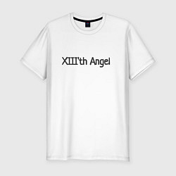 Футболка slim-fit XIIIth angel, цвет: белый