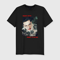 Футболка slim-fit Robert Smith - The cure, цвет: черный