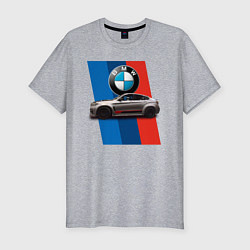 Футболка slim-fit Кроссовер BMW X6 M, цвет: меланж
