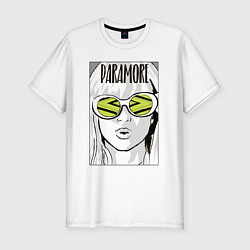 Футболка slim-fit Paramore - Hayley Williams, цвет: белый