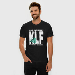Футболка slim-fit Klf - What time is love, цвет: черный — фото 2