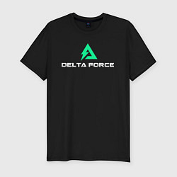 Футболка slim-fit Delta force hawk ops logo, цвет: черный