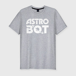 Футболка slim-fit Astro bot logo, цвет: меланж