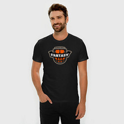 Футболка slim-fit Basketball fantasy, цвет: черный — фото 2