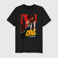 Футболка slim-fit Pulp fiction - vincent and jules, цвет: черный