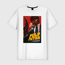 Футболка slim-fit Pulp fiction - vincent and jules, цвет: белый