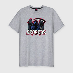 Футболка slim-fit Reapers, цвет: меланж