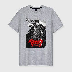 Футболка slim-fit Berserker - Гатс, цвет: меланж