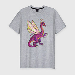 Мужская slim-футболка HOMM3 Faerie Dragon