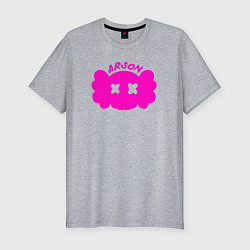 Футболка slim-fit Arson BTS, цвет: меланж