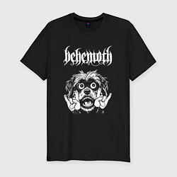 Футболка slim-fit Behemoth rock dog, цвет: черный
